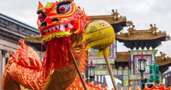 Dragon Dance in Chinatown